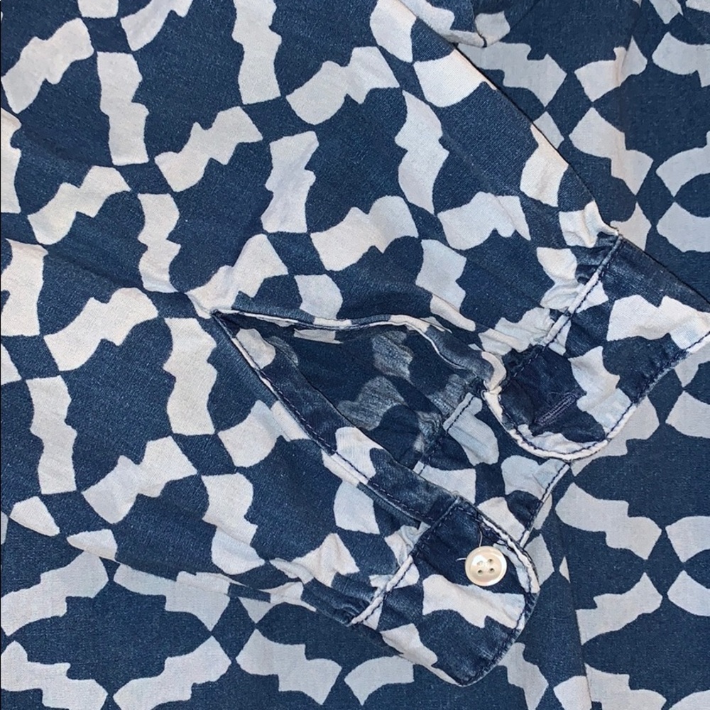 J. Crew Popover Abstract Print - Picture 5 of 6